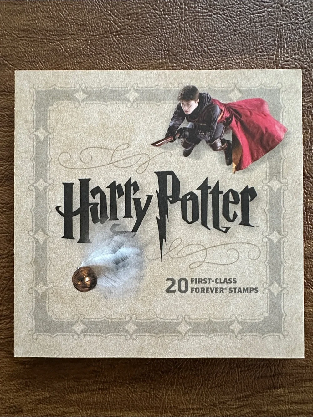 Warner Bros. Harry Potter Stamp Sheet - Beige & Black Accents